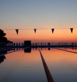 Učenje plavanja Koper, Obala