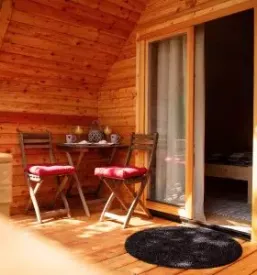 Lepo urejen apartma ob reki Soči