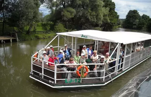 Ugodna plovba po Ljubljanici