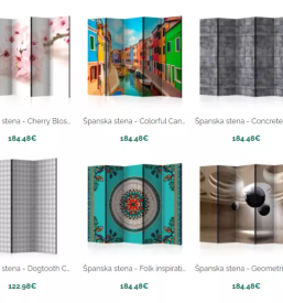 Ugodne predelne stene