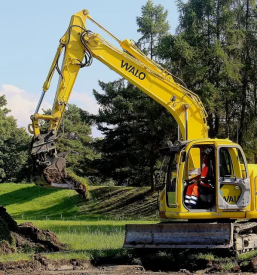 Izkopi z bagrom Ptuj