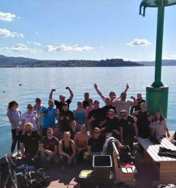 Vodeni potapljaški potopi slovenska Obala