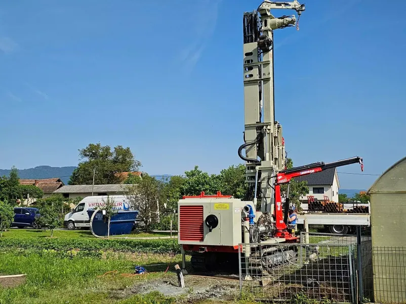 Ugodno vrtanje vrtin za ogrevanje Slovenija