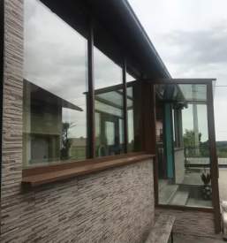 Zasteklitev letni vrt pomurje