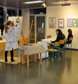 Umetnost v gimnaziji Goriška