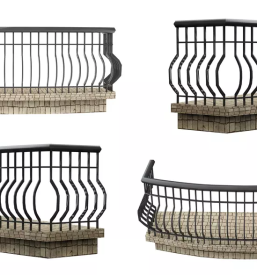 Lepe aluminijaste ograje Štajer