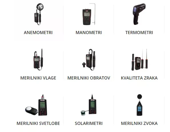 Kimo prenosni inštrumenti in senzorika Slovenija