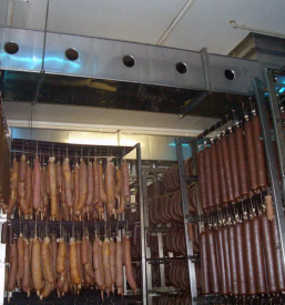 Komore za dimljenje in zorenje mesa Slovenija