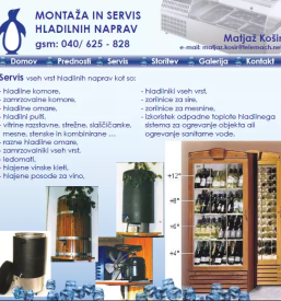 Montaža in servis hladilnih naprav Ljubljana