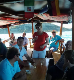 Prevoz z barko obala