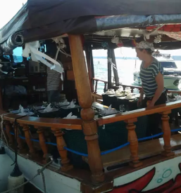 Prevoz z barko obala