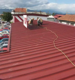 Trapezna strešna kritina