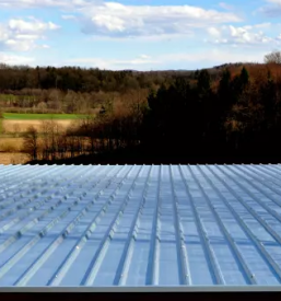 Trapezna strešna kritina v Sloveniji