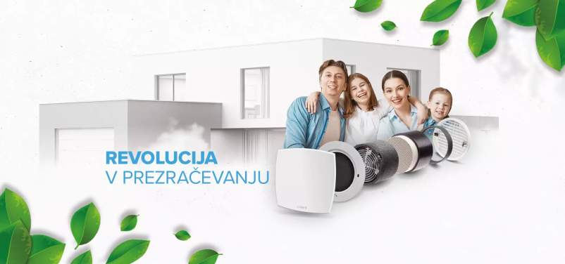 Prodaja in montaža najboljših prezračevalnih sistemov Slovenija