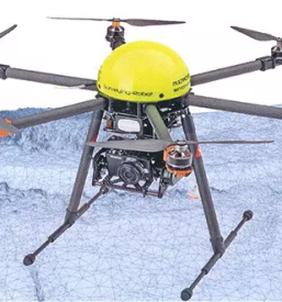 Rilevamenti geodetici con droni in slovenia