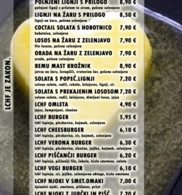Malice in lchf ponudba celje