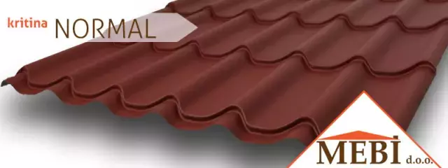 Kvalitetna pločevinasta strešna kritina Slovenija