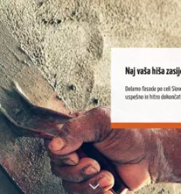 Ugodne fasade in zidarska dela gorenjska