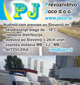 Dostava euro palet po sloveniji