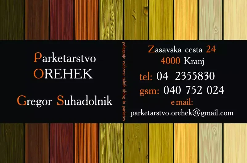 parket kot talna obloga