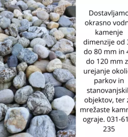 Prevoz okrasnega kamenja savinjska