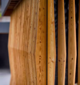 Ograje iz sibirskega macesna slovenija