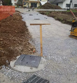 Komunalne ureditve parcel gorenjska