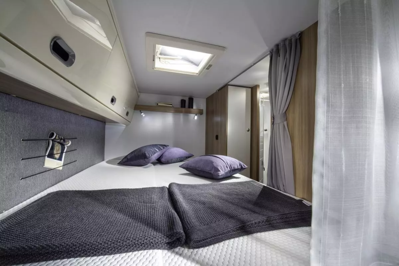 Spalnica v avtodomu