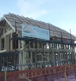 Gradnja skeletne hise slovenija