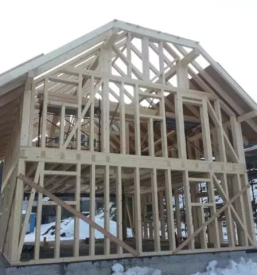 Gradnja skeletne hise slovenija