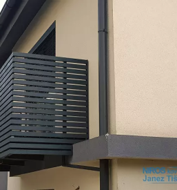 Poceni inox in barvane ograje