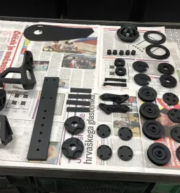 Kvalitetno mikropeskanje kovinskih izdelkov