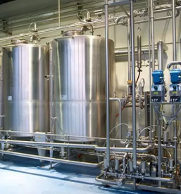 Production of industrial beverage filling machines