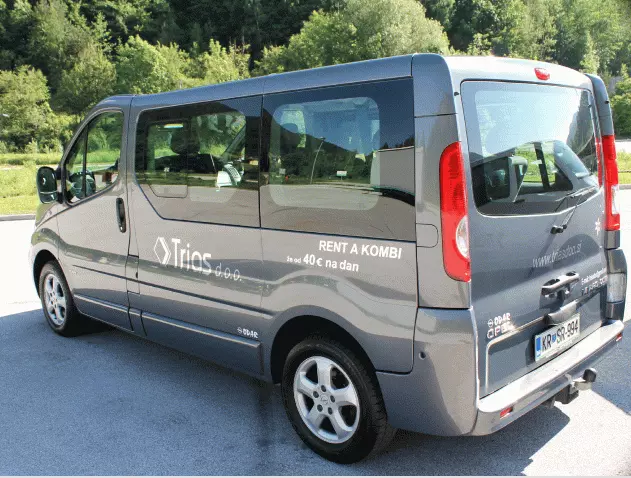 Ugoden najem kombija Gorenjska