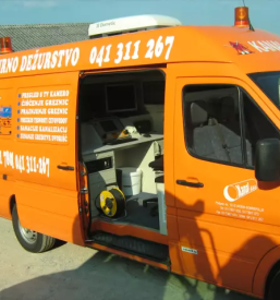 Ciscenje kanalizacije in pregled z video kamero ljubljana