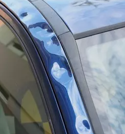 Natančno poliranje vozil po toči Dolenjska