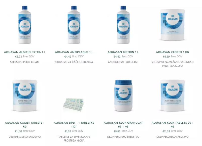 Prodaja dezinfekcijskih sredstev Slovenija