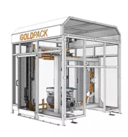Automated palletizing and packaging systems