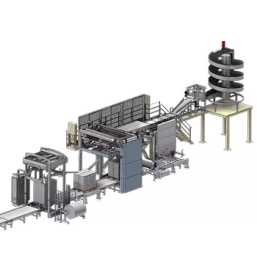 Automated palletizing and packaging systems