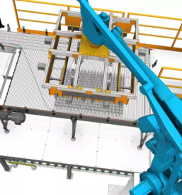 Quality palletizing and depalletizing machine