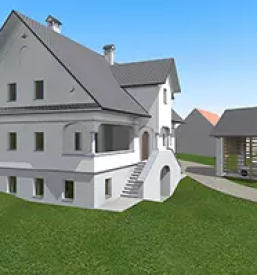 Načrtovanje hiše Gorenjska