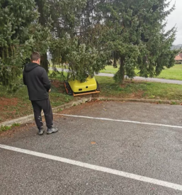 Dela z gradbeno mehanizacijo moravce