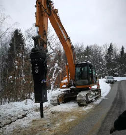 Drobljenje gradbenega materiala v sloveniji