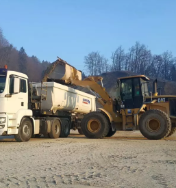 Drobljenje gradbenega materiala v sloveniji