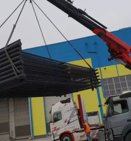 kakvostna dela s hiab dvigalom