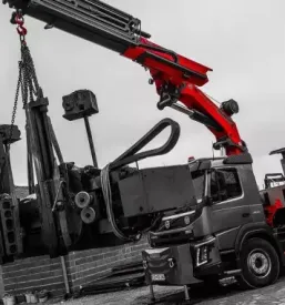 hitra dela s hiab dvigalom