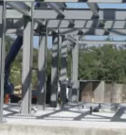 Assembling repairs and startup of stacker cranes