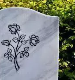 Nagrobni spomeniki in gravura Postojna, Notranjska