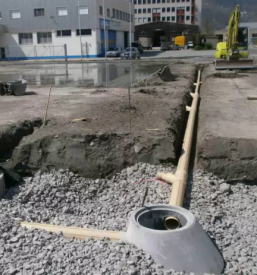 Polaganje plinovoda dolenjska