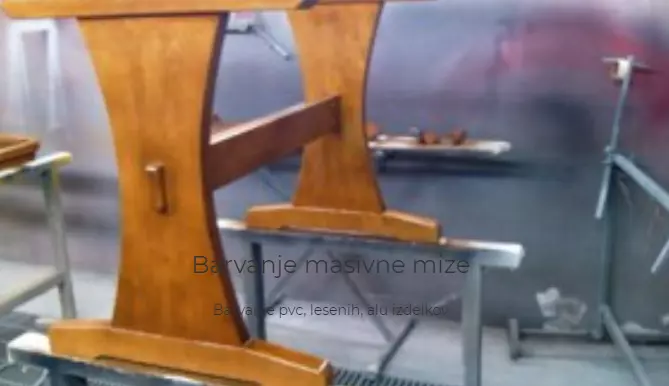 leseni izdelki za barvanje